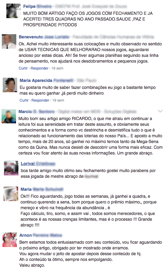 depoimentos